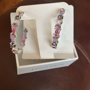 Bomb Party Jewel Candy Summer Edition 2024 Hoop Earrings - Bubblegum Berry